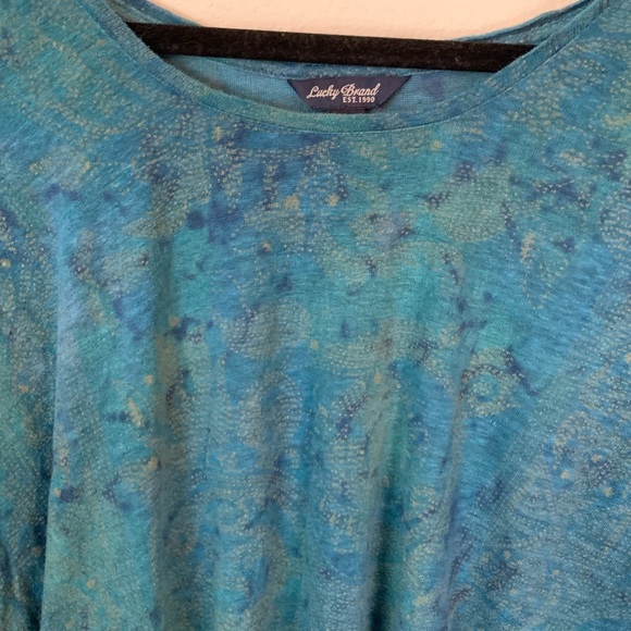 Sold Plus Size Lucky Brand Top | Size 2X - Picture 5 of 8